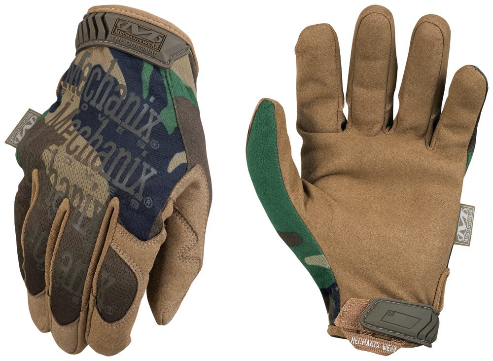 Mechanix Wear - Original Woodland Camo Taktische Handschuhe (Klein, Camouflage) von Mechanix Wear