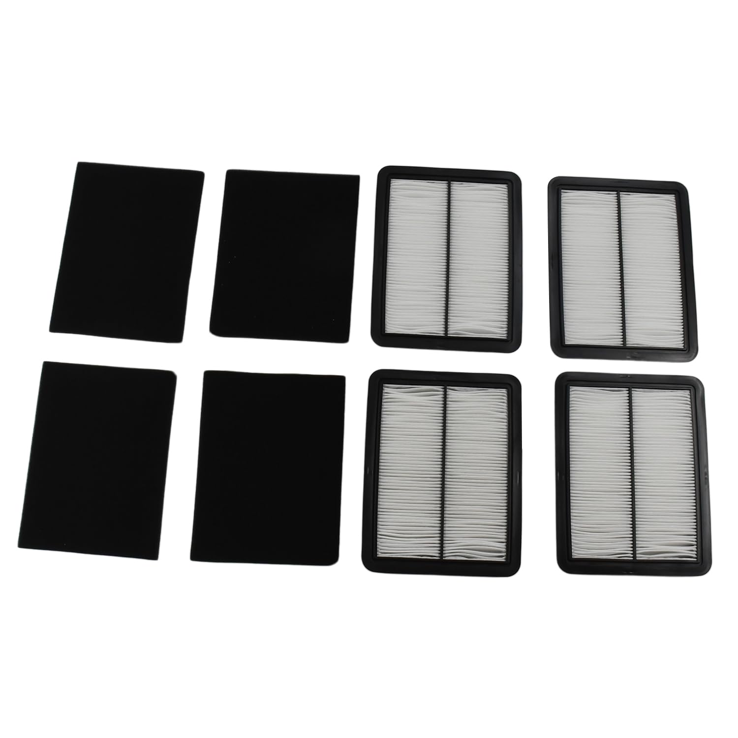 Meckparts Luftfilter 17210-Z6M-010 17210Z6M010, kompatibel mit Honda-Motoren GXV630, GXV660, GXV660R, GXV690, GXV690R, 4 Stück von Meckparts