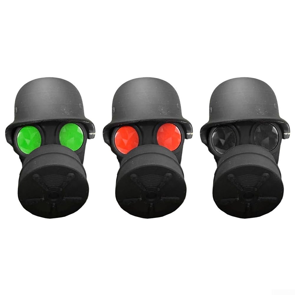 Abdeckung für Anhängerkupplung aus Kunststoff mit Helm- und Visier-Design für verbessertes Aussehen und Sicherheit des Fahrzeugs (grün) von MeevrgR