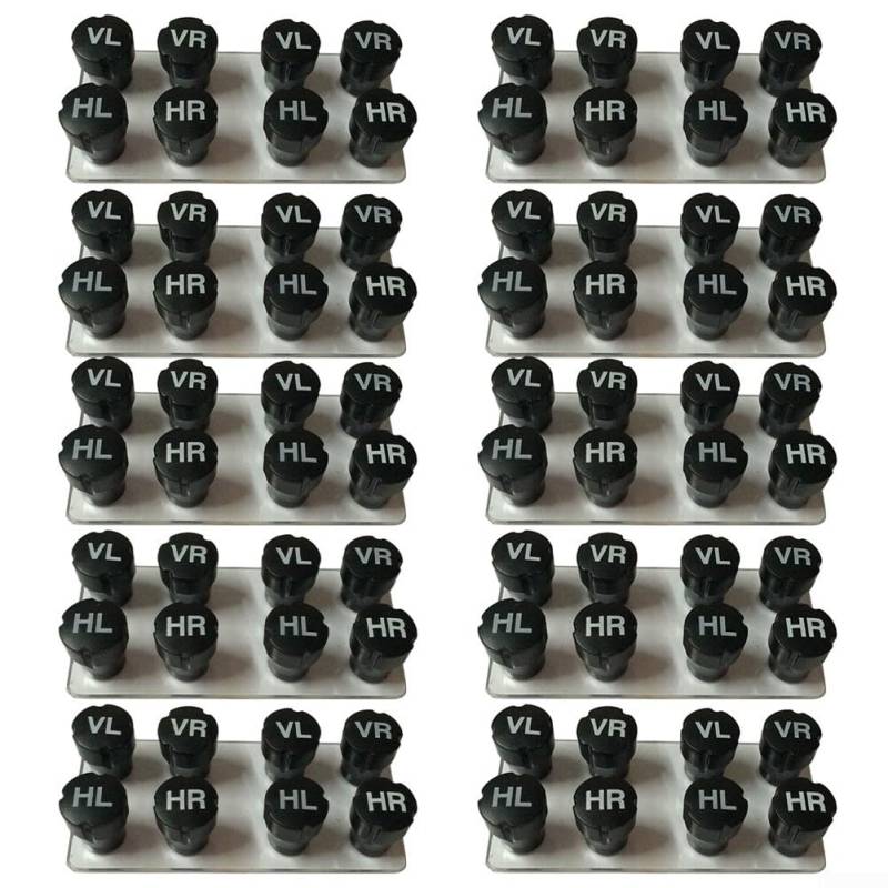 Effizientes 80-teiliges Reifenmarkierungs-Set, verstärktes ABS-Ventil für optimale Reifenpflege von MeevrgR