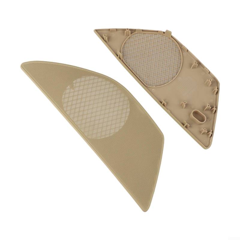 MeevrgR Auto-Lautsprechergitter Ersatz für BMW 5er-Serie F10/F11/F18 51417225969, 51417225980 ABS beige Türverkleidung Abdeckungen von MeevrgR