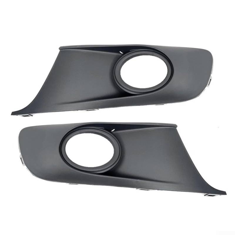 MeevrgR Auto-Nebelscheinwerfer-Abdeckungs-Set für Touran MK2 (2011–2015) 2K5853665A/2K5853666A ABS schwarz links + rechts Paar von MeevrgR