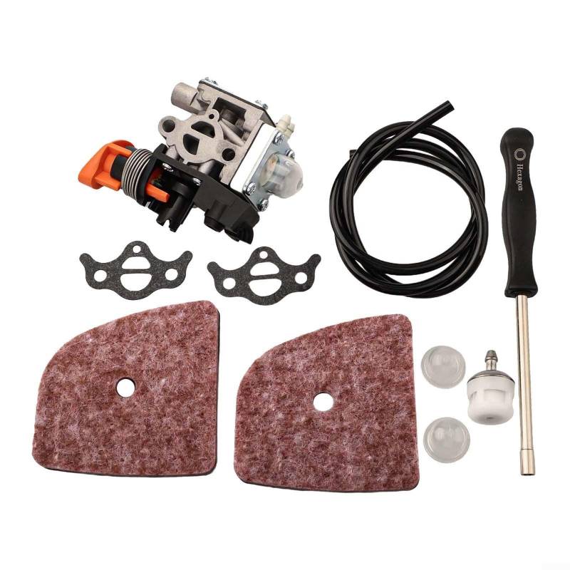 MeevrgR Ersatzvergaser-Kit 4149-120-0602 für FS94R HL94 – inklusive Luftfilter, Kraftstoffleitung, Filter, Einstellwerkzeug – kompatibel mit mehreren Modellen von MeevrgR