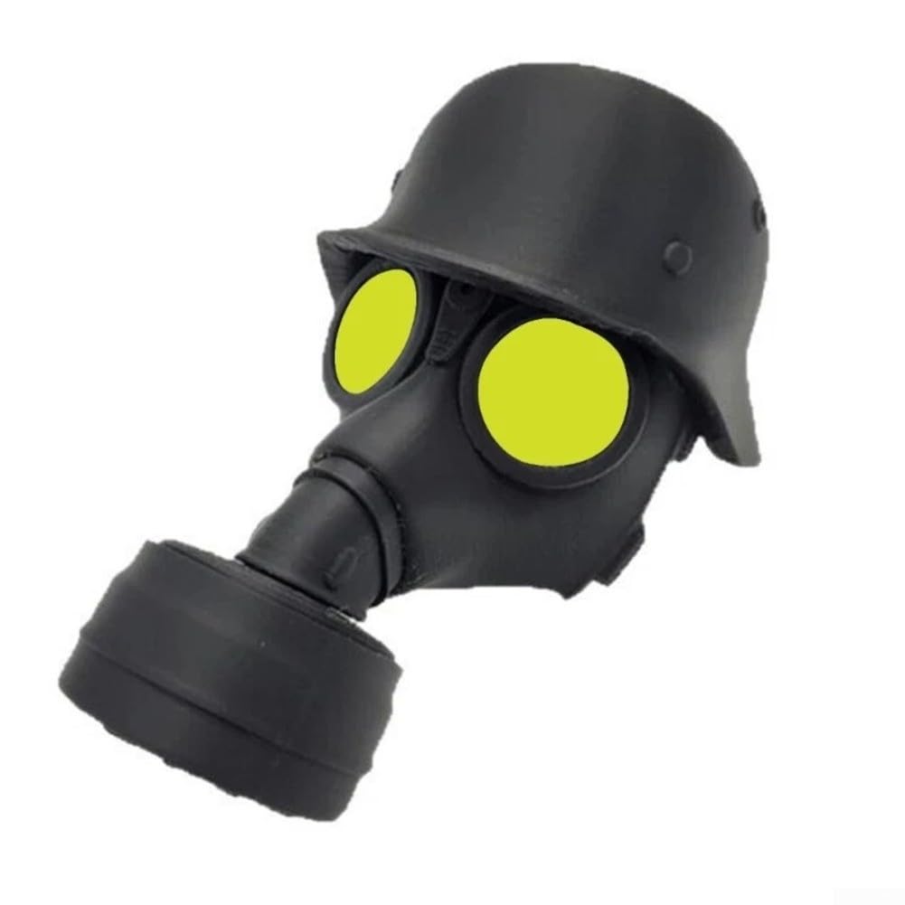 Stilvolle und schützende Abdeckung für Anhängerkupplung mit Stahlhelm-Design, Fahrzeugbesitzer (gelb) von MeevrgR