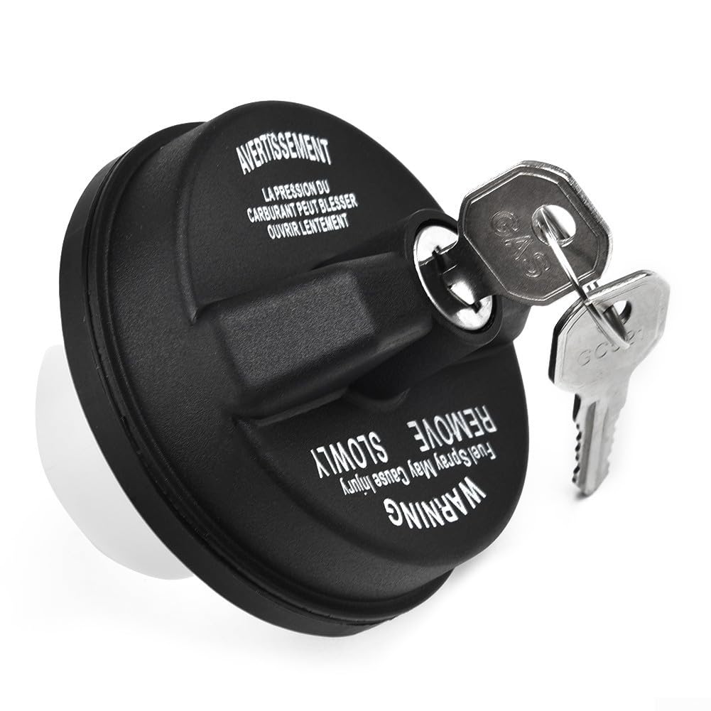 Tank-Verriegelungskappe mit 2 Schlüsseln, kompatibel mit Dodge für Chrysler für Jeep Modelle 2001 2013 Tank-Verriegelungskappe mit 2 Schlüsseln, kompatibel mit Dodge für Chrysler für Jeep Modelle 2001 2013 von MeevrgR
