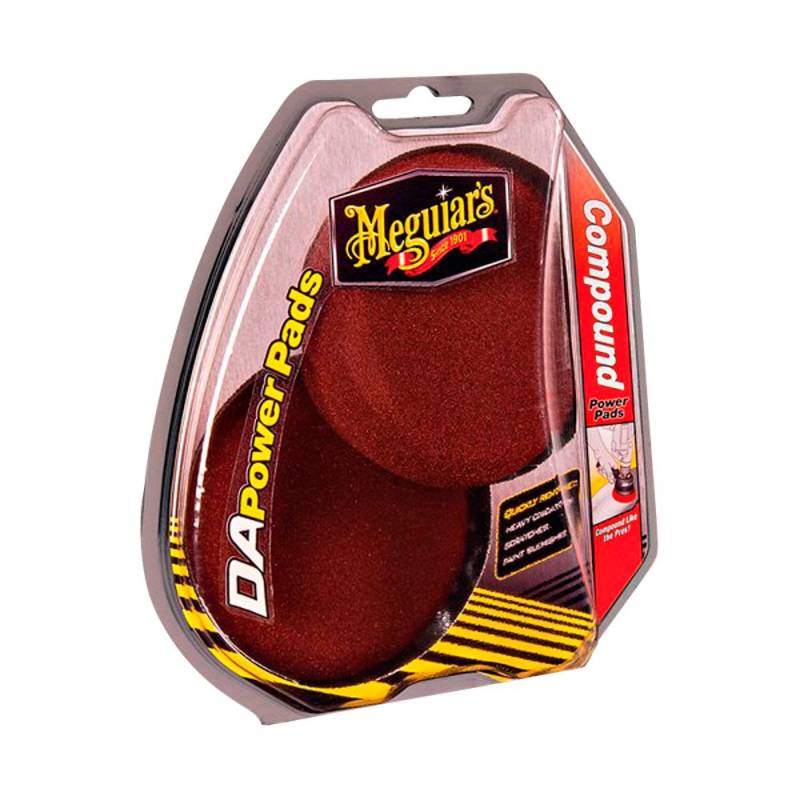 Meguiar's G3507INT DA Power Pads Compound Polierpad, hart (2-er Pack) von Meguiar's