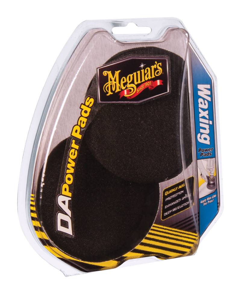 Meguiars G3509INT DA Power Pads Waxing Polierpad, weich (2-er Pack) von Meguiar's