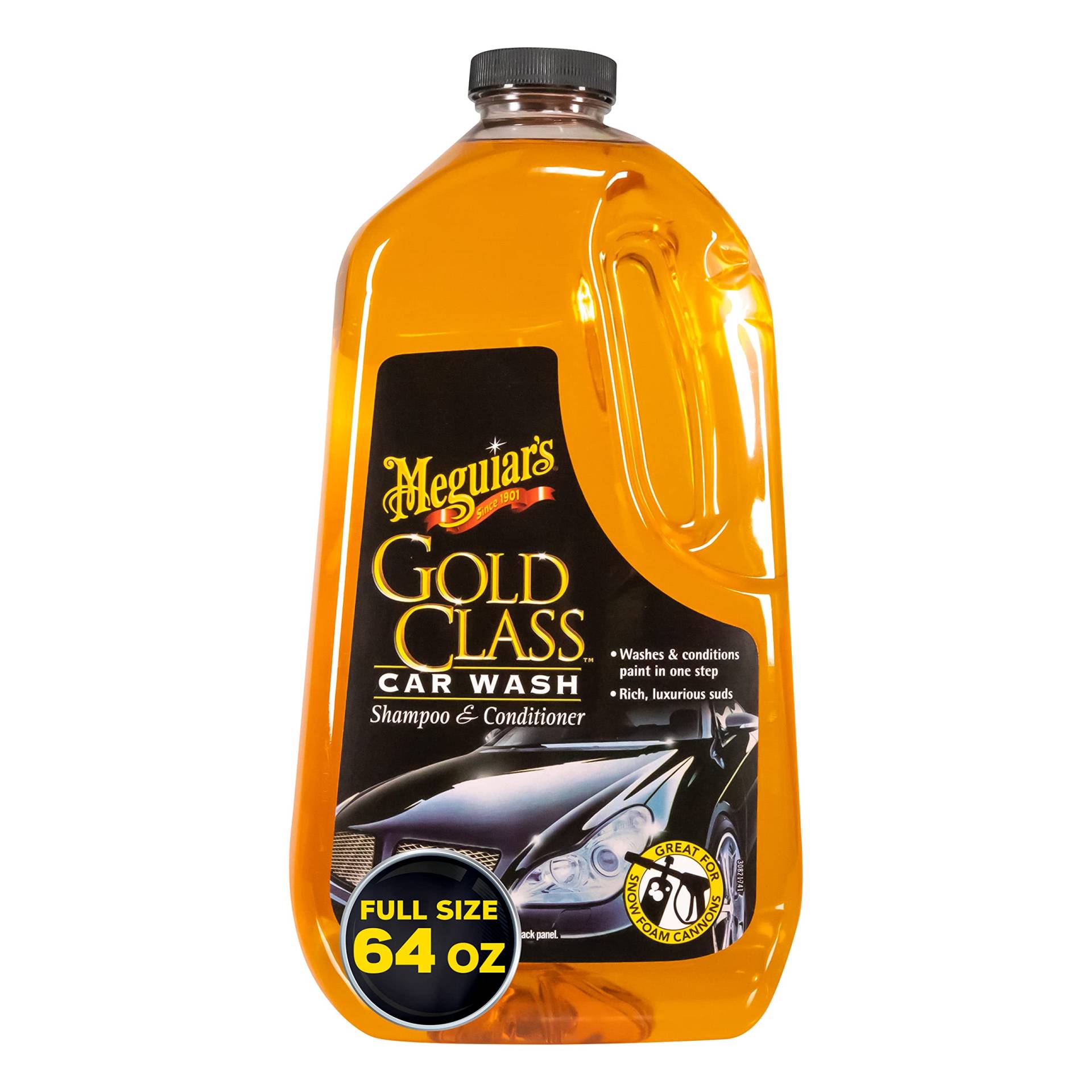 Meguiar's G7164EU Gold Class Shampoo Autoshampoo, 1,89L von Meguiar's