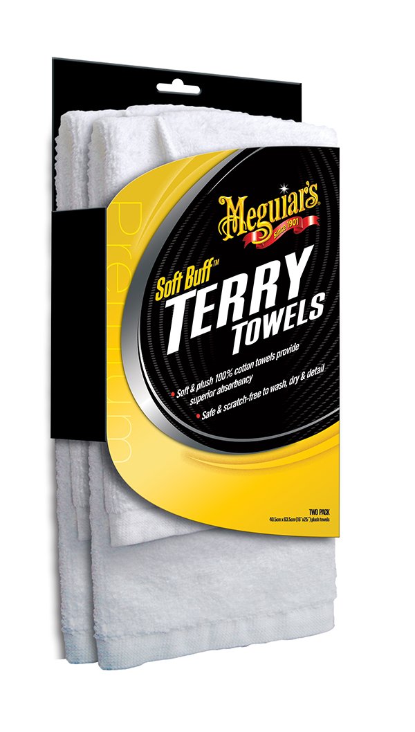 Meguiars X2050EU Terry Cloth Towels, 2-er Pack von Meguiar's