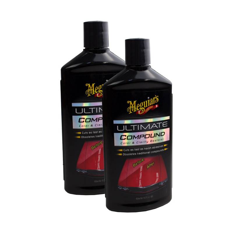 Meguiar's 2X MEGUIARS 650139 Ultimate Compound Polierpaste Politur Autopolitur 450ml von Meguiar's