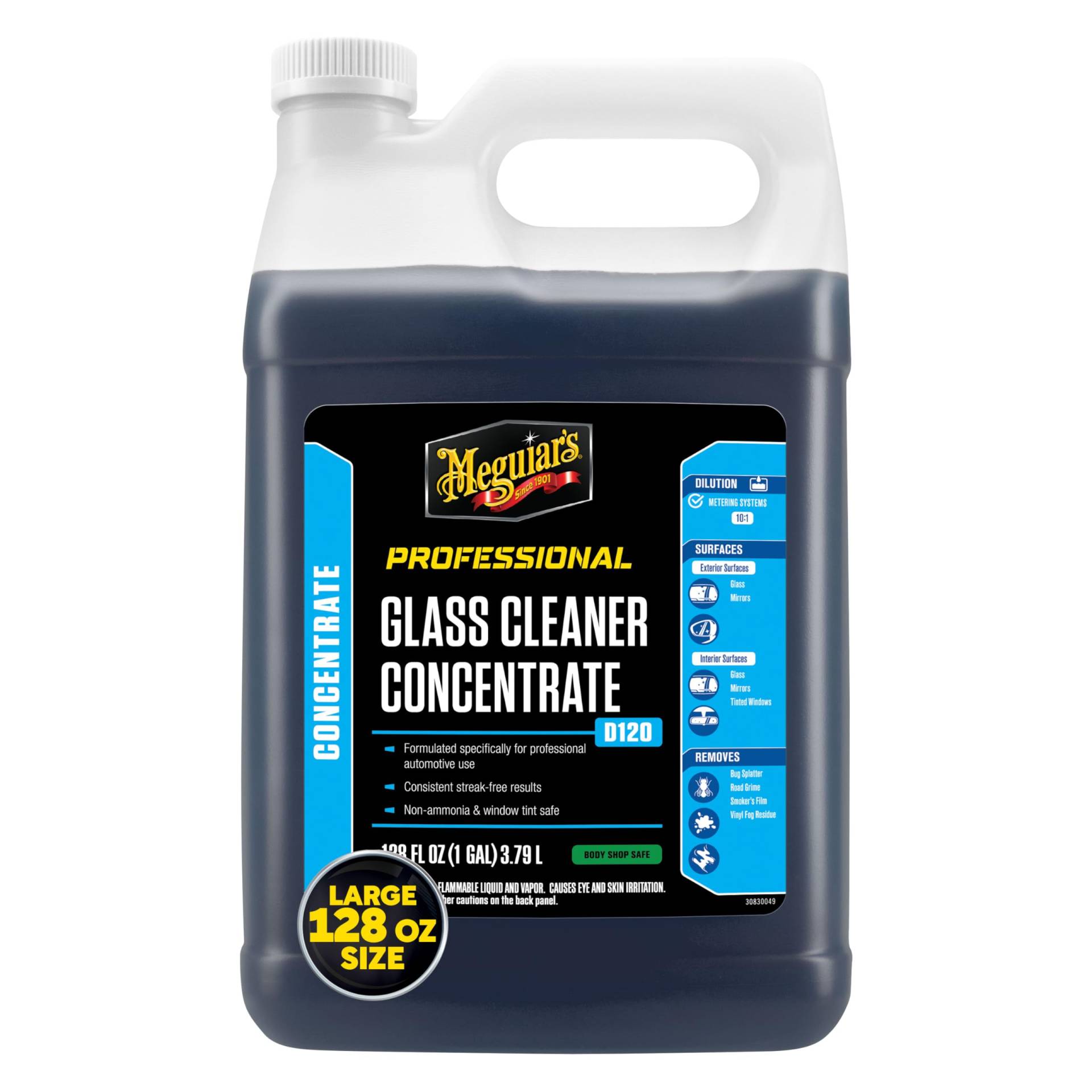 Meguiar's D12001 Detailer Glass Cleaner Concentrate Glasreinigerkonzentrat, 3.78L von Meguiar's