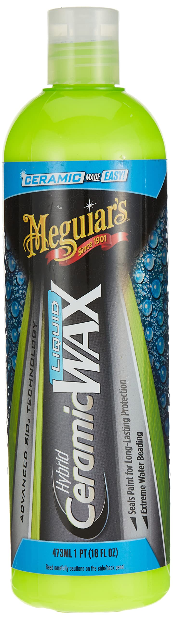 Meguiar's G200416EU Hybrid Ceramic Liquid Car Wax Keramikwachs - Autopflege- Autowachs mit Abperleffekt - Keramik Versiegelung - hält lange - 473ml Meguiar's G200416EU Hybrid Ceramic Liquid Car Wax Keramikwachs - Autopflege- Autowachs mit Abperleffekt - Keramik Versiegelung - hält lange - 473ml von Meguiar's