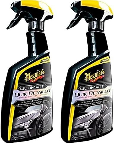 Meguiar's G201024EU Ultimate Quik Detailer Lackschnellreiniger, 709ml (Packung mit 2) von Meguiar's
