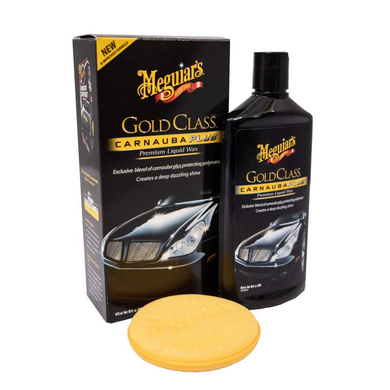 Meguiar's G7016EU Gold Class Carnauba Plus Premium Liquid Wax Autowachs, 473ml von Meguiar's