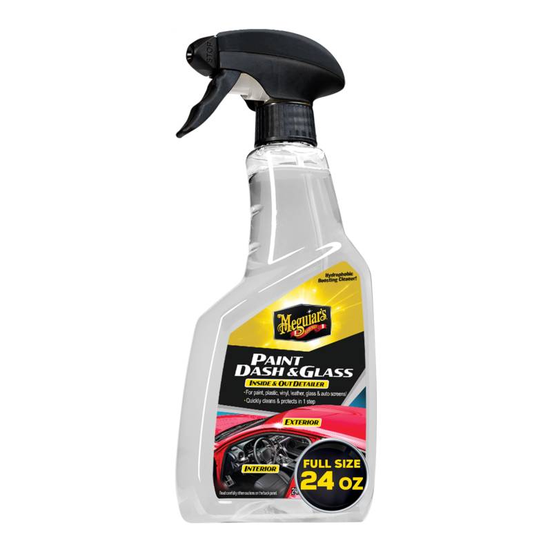Meguiar's Lack, Armaturenbrett und Glas – dieser fortschrittliche Auto-Detailer ist perfekt, um Ihr Auto schnell zu reinigen und zu schützen, hydrophobe verstärkte Autoreinigung für Lack, Kunststoff, von Meguiar's
