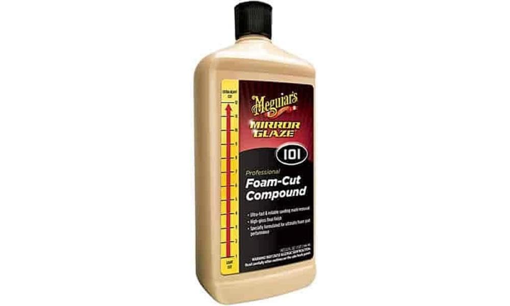 Meguiar's M10132EU Mirror Glaze Foam-Cut Compound Schleifpolitur, 946ml von Meguiar's