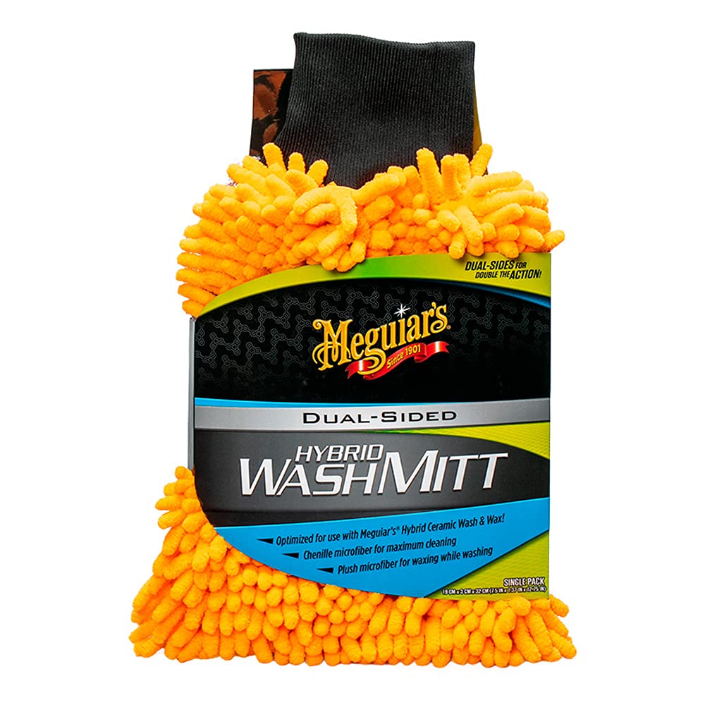 Meguiar's X210200EU Hybrid Microfibre Wash Mitt, Waschhandschuh Meguiar's X210200EU Hybrid Microfibre Wash Mitt, Waschhandschuh von Meguiar's