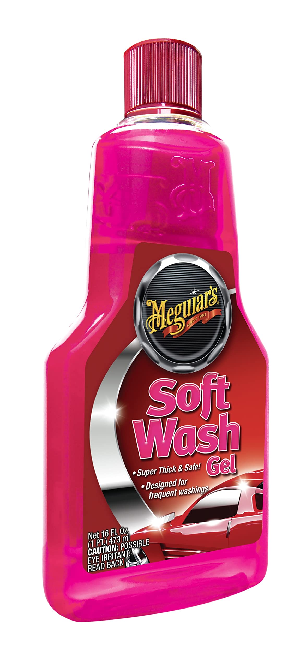 Meguiars A2516EU Soft Wash Gel Autoshampoo, 473 ml von Meguiar's
