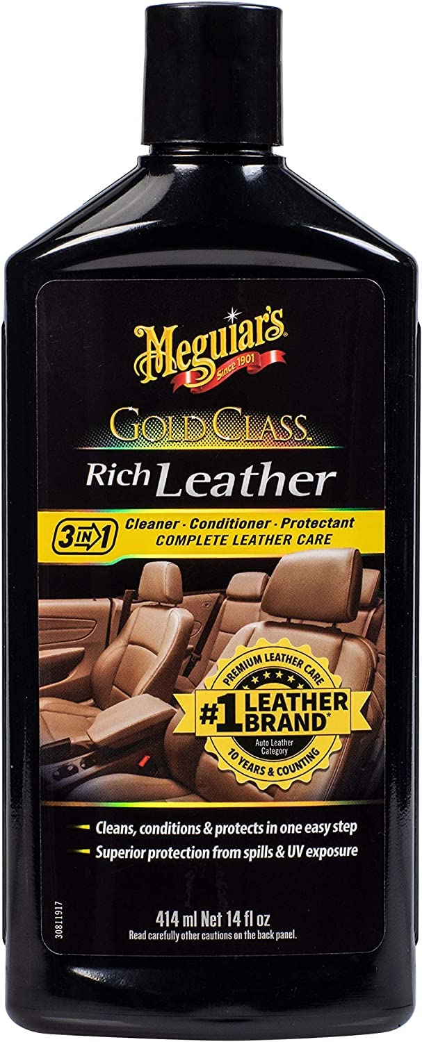 Meguiars Gold Class Leather Cleaner & Conditioner Lederpflege, 414ml von Meguiar's