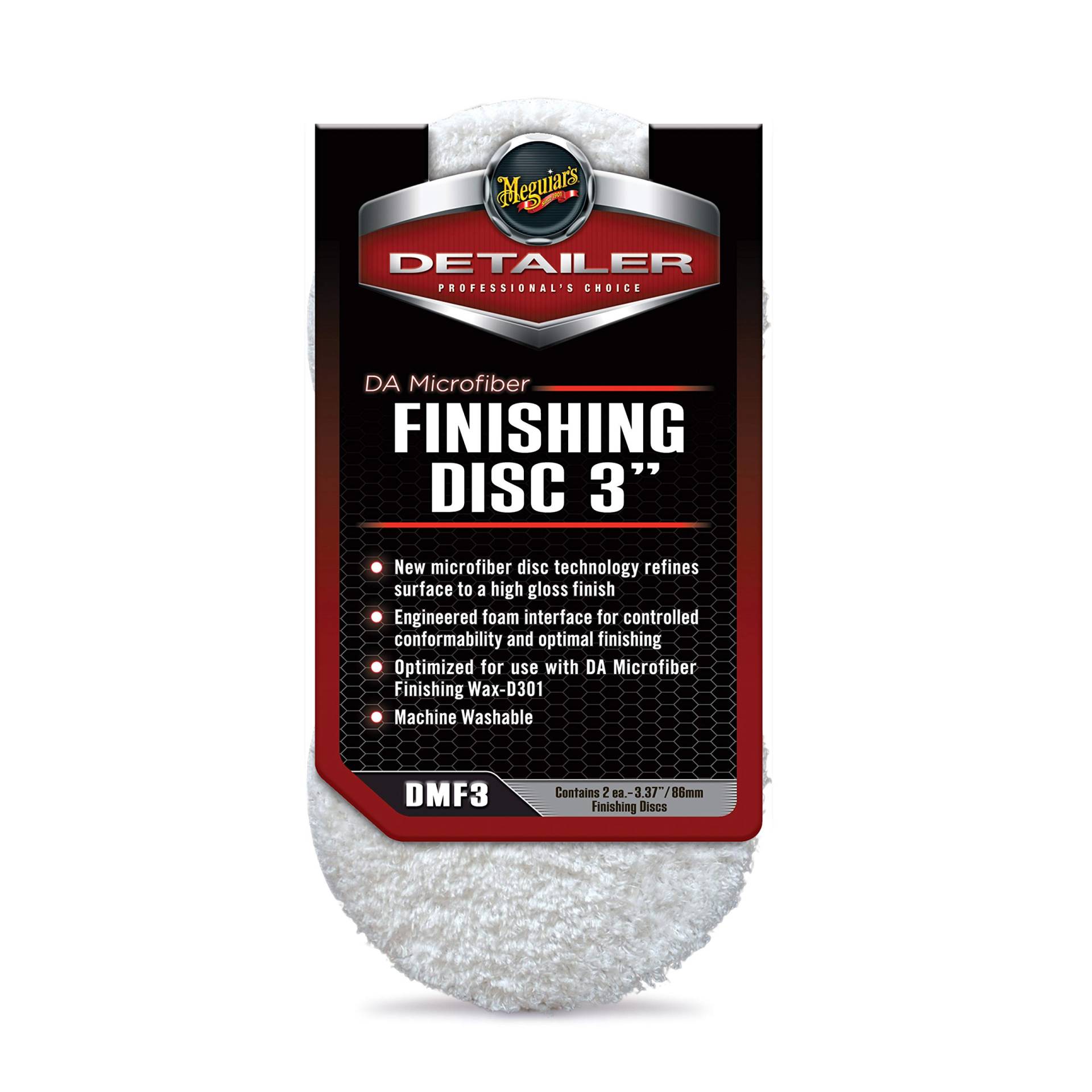 Meguiar's DMF3 DA Microfiber Finishing Disc 3" 86mm Mikrofaseraufsatz (2er Pack) Meguiar's DMF3 DA Microfiber Finishing Disc 3" 86mm Mikrofaseraufsatz (2er Pack) von Meguiar's