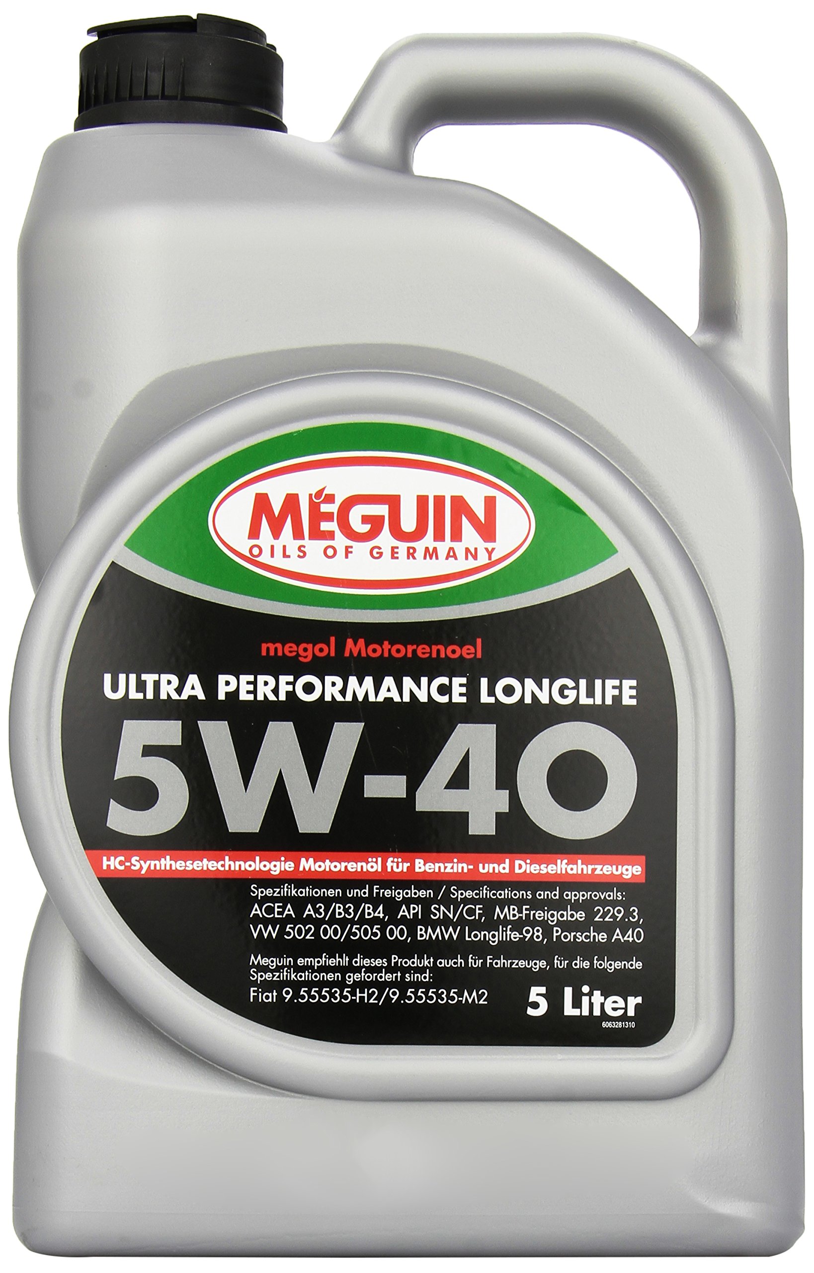 Meguin 6328 Megol Ultra Performance SAE 5 W-40, 5 L von Meguin