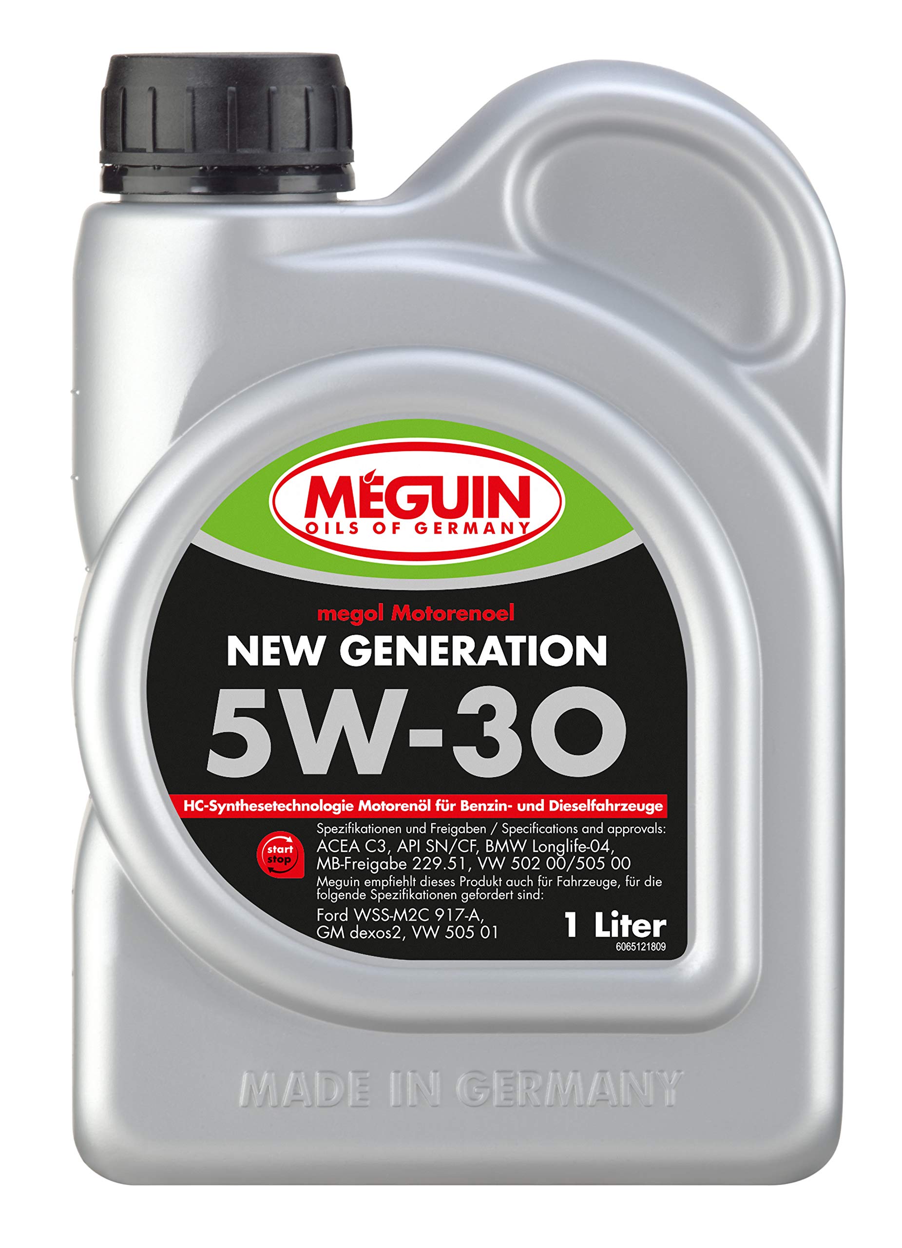 Meguin Megol New Generation SAE 5W-30 | 1 L | Synthesetechnologie Motoröl | Art.-Nr.: 6512 von Meguin