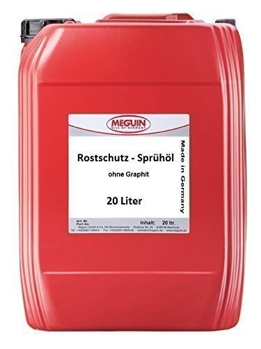 Meguin Rostschutz-Sprühöl ohne Graphit 2,99 €/L von Meguin