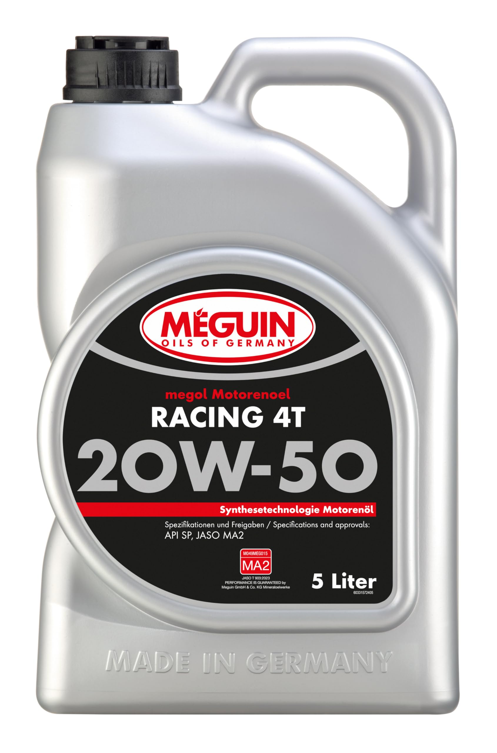 megol Motorenöl Racing 4T SAE 20W-50 | 5L | Motoröle | Art.-Nr.: 33157 megol Motorenöl Racing 4T SAE 20W-50 | 5L | Motoröle | Art.-Nr.: 33157 von Meguin