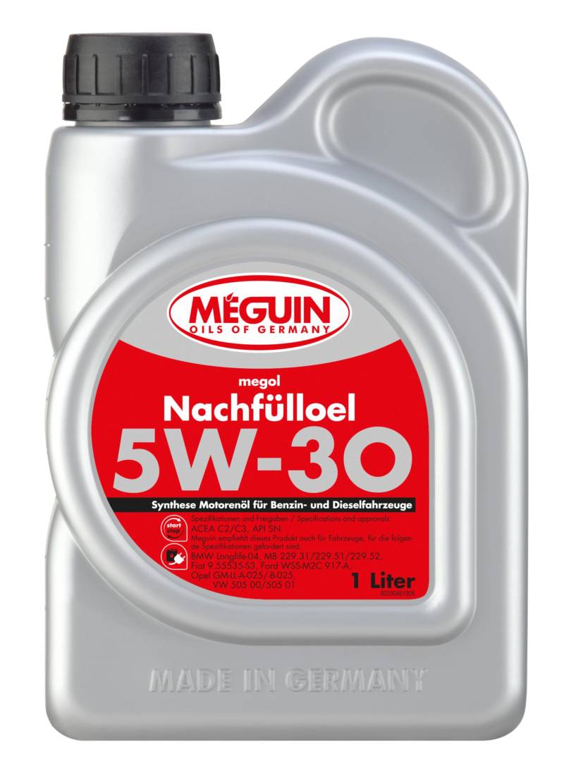 megol Universelles Nachfülloel SAE 5W-30 | 1L | Motoröle | Art.-Nr.: 33046 von Meguin