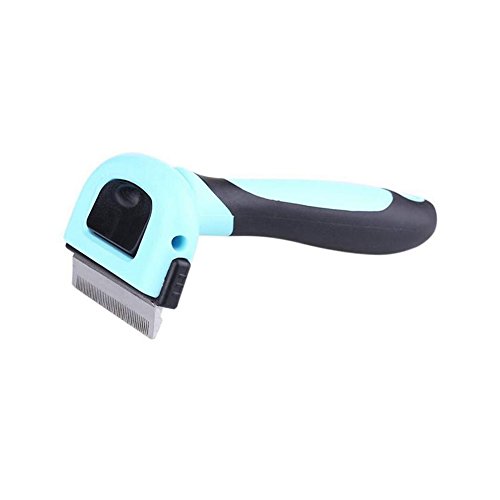 Meijunter Large Small Katzen Hair Edge Trimmer Deshedding Tool Brush Pet Fur Grooming Comb Kamm Bürste 1.97" 2.60" 3.98" von Meijunter