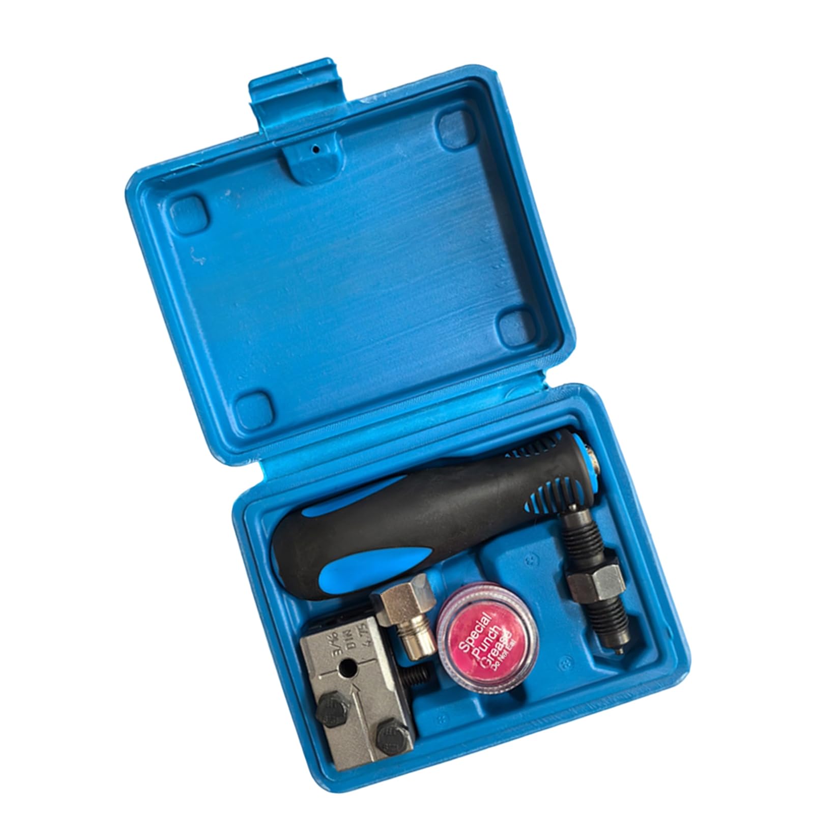 3/16 Zoll 4,75 mm manuelles Bördelwerkzeug-Set für Auto-Bremsleitung, Bördelgerät, Doppel-Bördelwerkzeug mit Aufbewahrungsbox 3/16 Zoll 4,75 mm manuelles Bördelwerkzeug-Set für Auto-Bremsleitung, Bördelgerät, Doppel-Bördelwerkzeug mit Aufbewahrungsbox von Meiliyizu