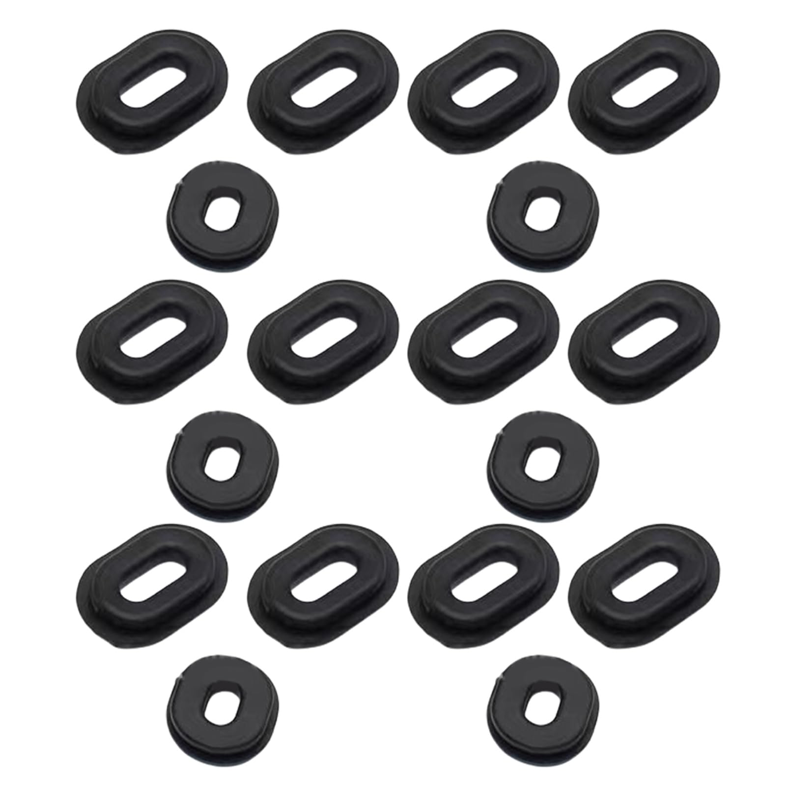Meiliyizu 18 Stück Motorrad-Gummi-Kantenabdeckungen, einfache Installation, Motorrad-Gummidichtung, umfassender Schutz für /ZJ125 Meiliyizu 18 Stück Motorrad-Gummi-Kantenabdeckungen, einfache Installation, Motorrad-Gummidichtung, umfassender Schutz für /ZJ125 von Meiliyizu