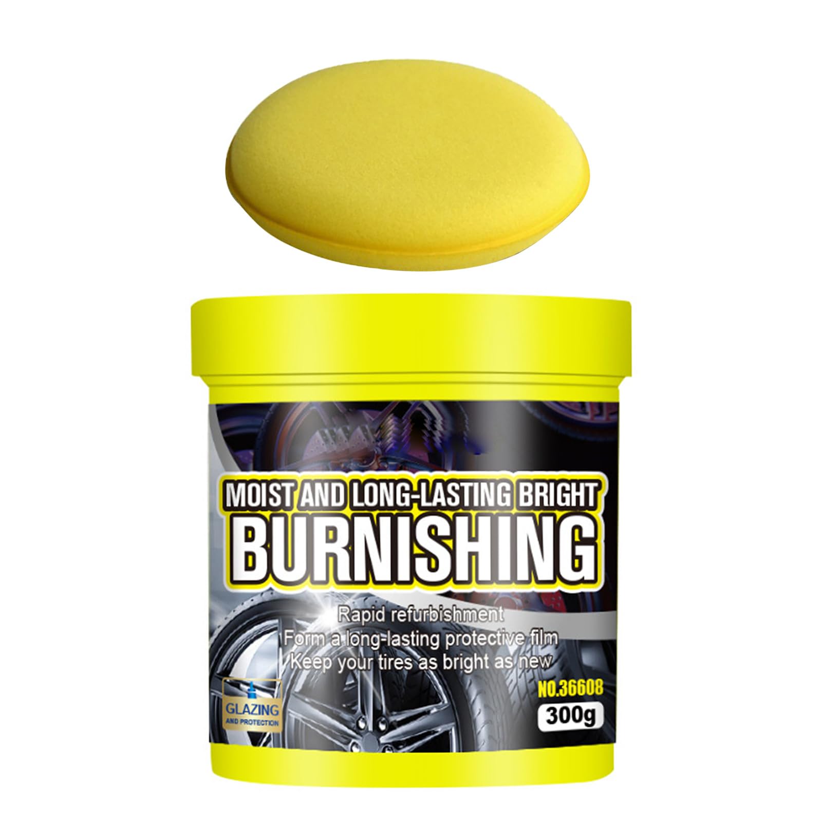Meiliyizu Car Tire Leuchtet Balm Pastes 300G Verbessert Die Farbe Und Den Glanz Durch wasserdichte Beschichtung Für Einfache Anwendung Dauerhafte Ergebnisse Meiliyizu Car Tire Leuchtet Balm Pastes 300G Verbessert Die Farbe Und Den Glanz Durch wasserdichte Beschichtung Für Einfache Anwendung Dauerhafte Ergebnisse von Meiliyizu
