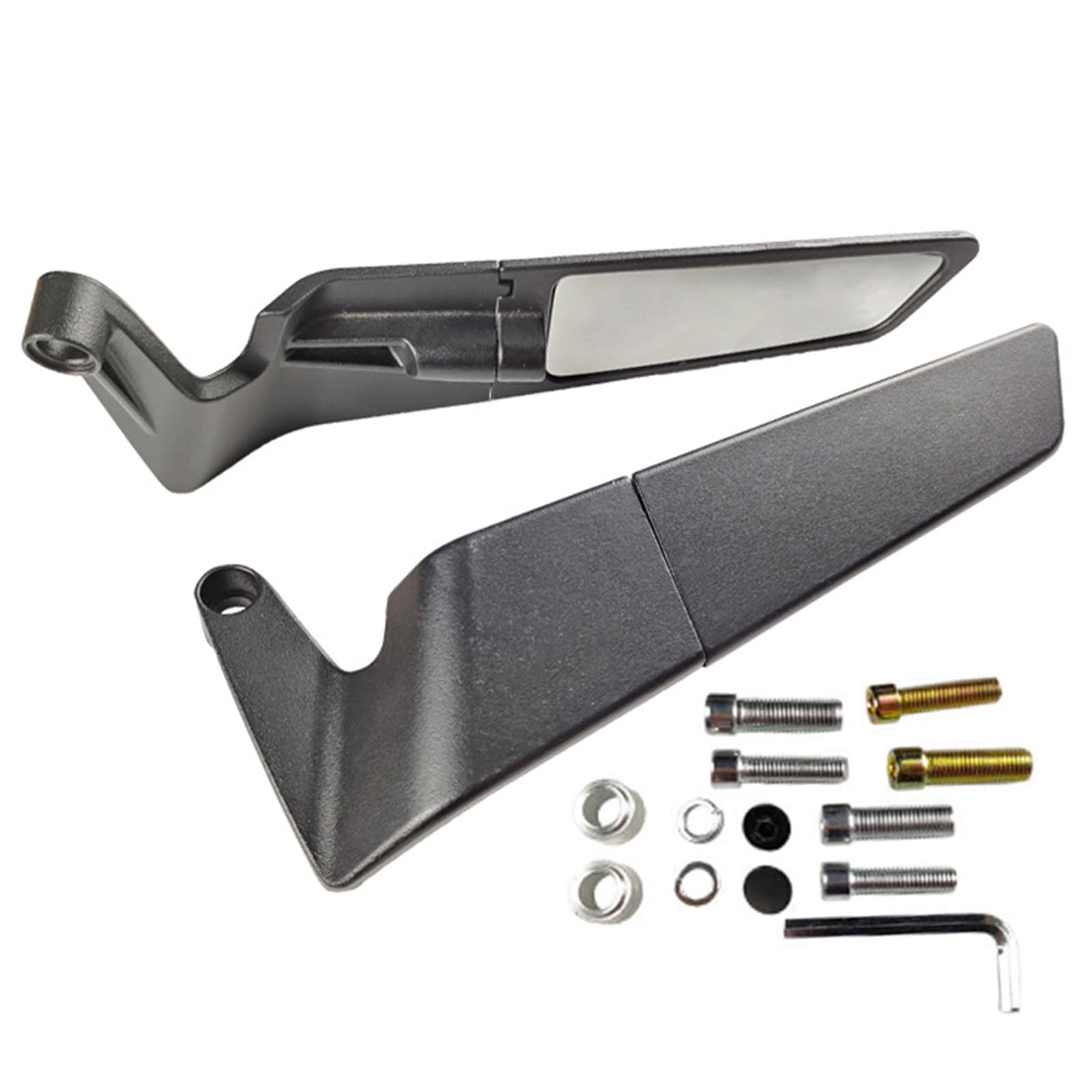 Meiliyizu Kratzfeste Seitenreflexion Aluminium Motorradreflexion Allgemeiner Motorradreflexion 360 Grad Drehung Meiliyizu Kratzfeste Seitenreflexion Aluminium Motorradreflexion Allgemeiner Motorradreflexion 360 Grad Drehung von Meiliyizu
