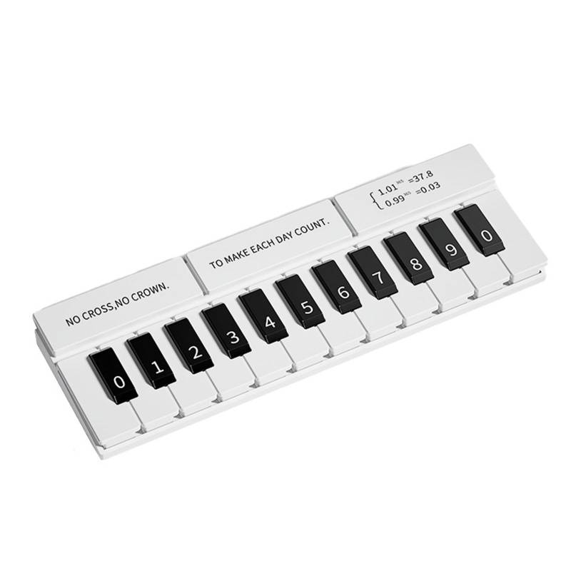 Meiliyizu Stylish Piano Key Design Temporärer Parkkarte Platte Geeignet Für Die Personalisierung Der Autokarte Autokarte Autozubehör Geeignet von Meiliyizu