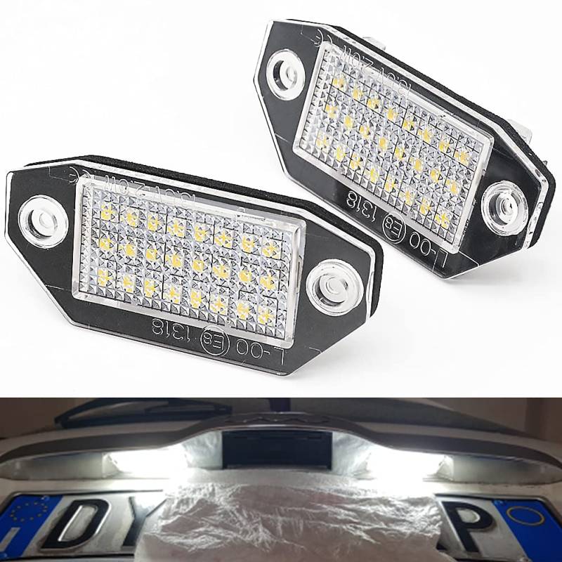 Kennzeichenbeleuchtung für Ford Mondeo MK3 2000–2007, 24 SMD-LEDs von Meimeier