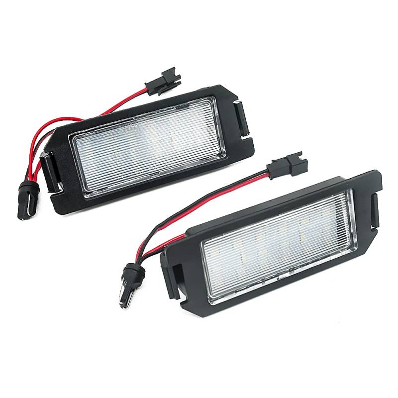 LED Kennzeichenbeleuchtung Weiß für Hyundai I10 I20 Tiburon Coupe Veloster FS XG30 Terracan HP Kia Rio Picanto TA Soul von Meimeier