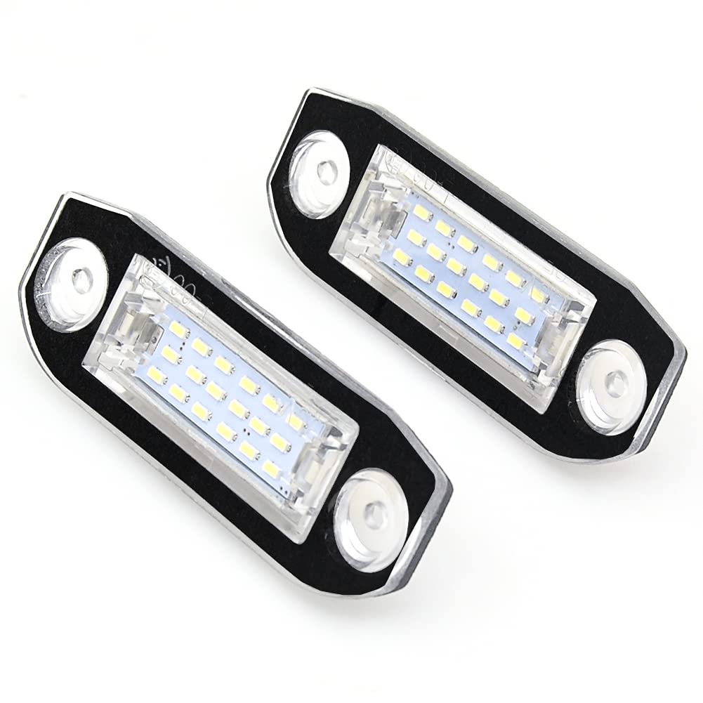 Weiße Auto-Styling Kennzeichenbeleuchtung 2 Stück Canbus LED für Volvo S80 XC90 S40 V60 XC60 S60 C70 V50 XC70 V70 Weiße Auto-Styling Kennzeichenbeleuchtung 2 Stück Canbus LED für Volvo S80 XC90 S40 V60 XC60 S60 C70 V50 XC70 V70 von Meimeier