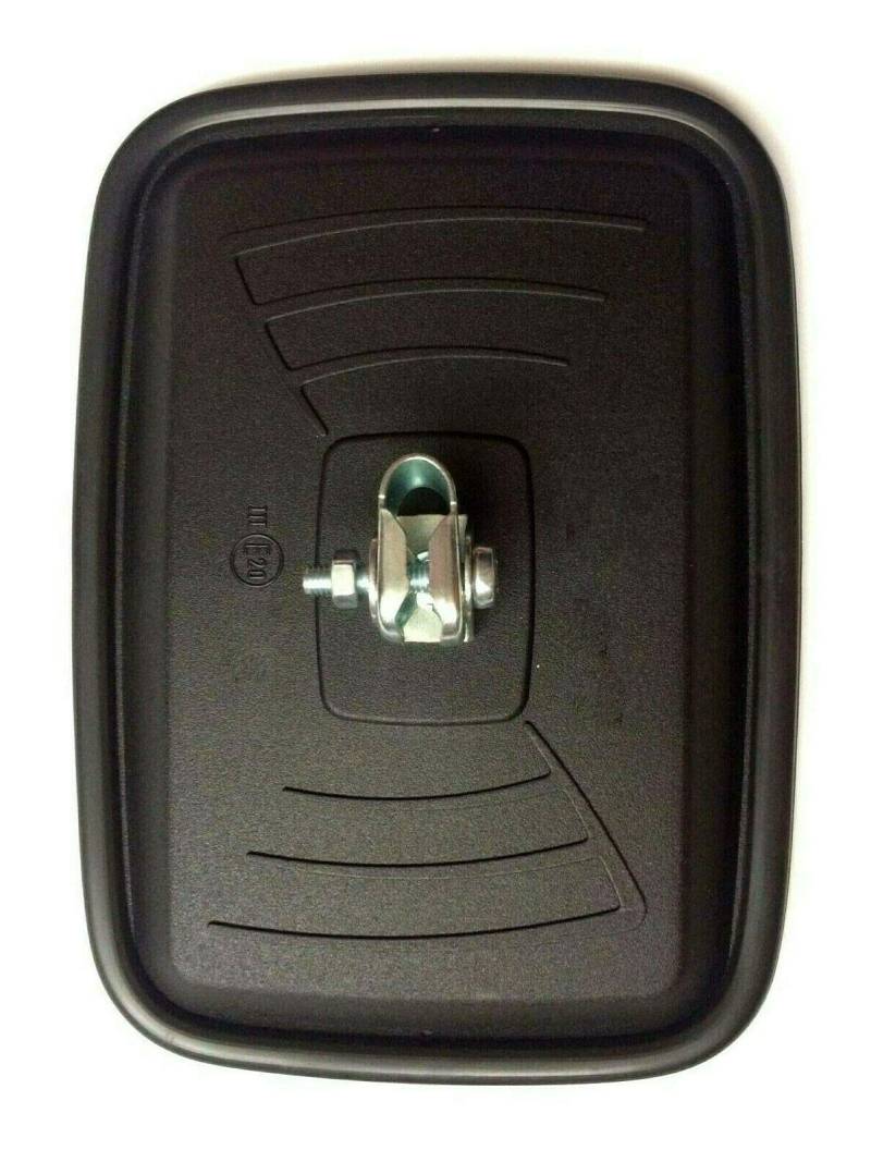MelTruck® 2x Außenspiegel Rückspiegel 180x130mm ø10 E20 Flach LKW Bagger Traktor Baumaschinen SET von MelTruck