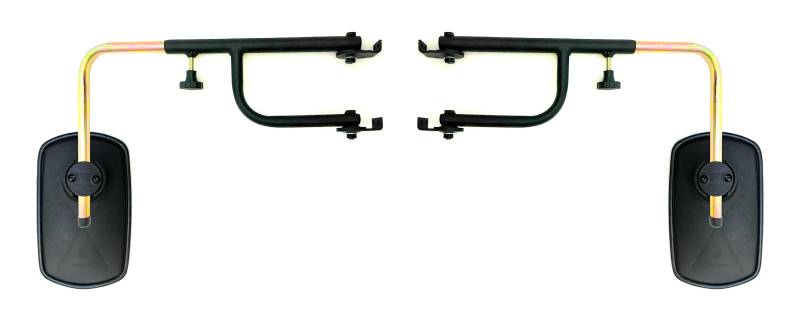 MelTruck® 2x Außenspiegel 260x155 mm ø14-23 mm E20 und Spiegelhalter für Traktor LKW Bagger von MelTruck