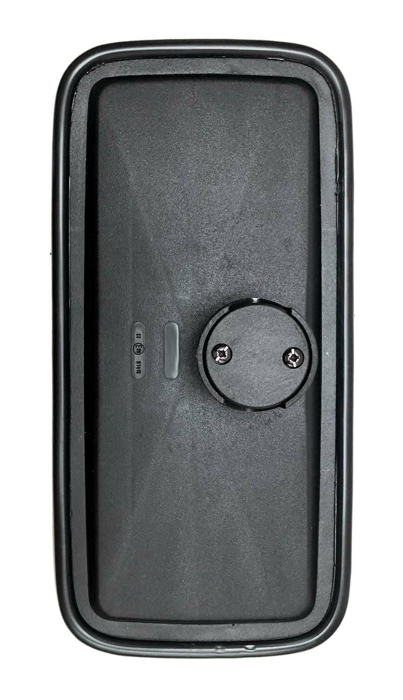 MelTruck® 2x Außenspiegel 375x185 mm E20 ø14-30 mm Seitenspiegel für LKW Bagger Traktor Bus(2, 375 x 185 mm ø14-30 mm) von MelTruck