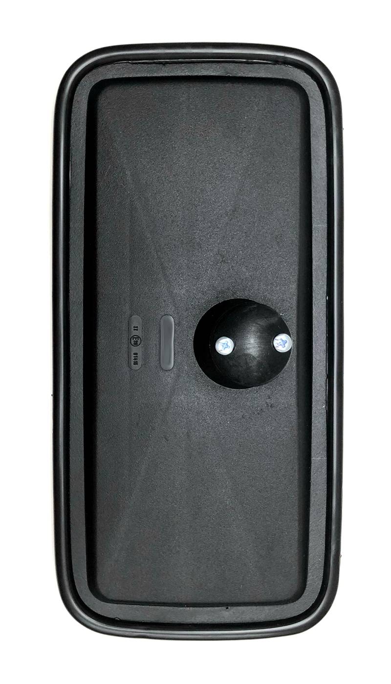 MelTruck® 2x Außenspiegel 375x185 mm E20 ø14-20 mm R1800 für LKW Bagger Traktor Baumaschinen(2, 375 x 185 mm) von MelTruck