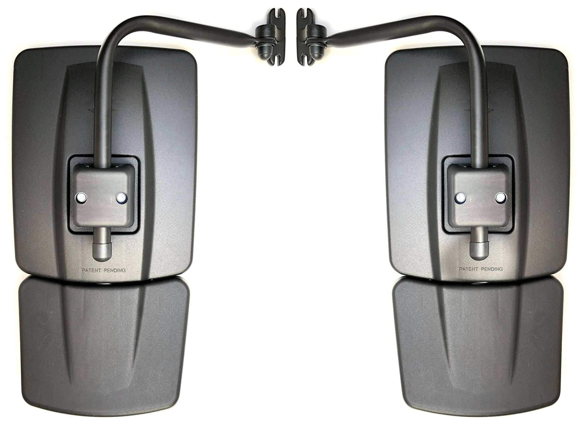 MelTruck® 2x Außenspiegel 435x223 mm und Spiegelhalter für New Holland, CaseIH Formall, LUXXUM, Styer Kompakt von MelTruck
