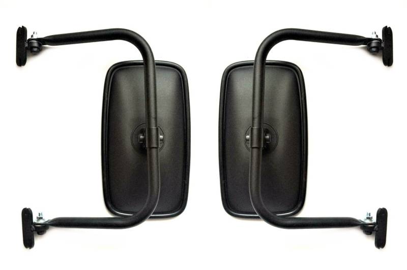 MelTruck® 2x Außenspiegel Rückspiegel 285x150mm ø15-18 Traktor Spiegelhalterung Spiegelarm SET von MelTruck