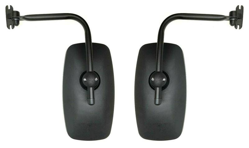 MelTruck® 2x Außenspiegel Rückspiegel 325x175mm Traktor LKW m.Spiegelhalter 240x210 ø18 von MelTruck