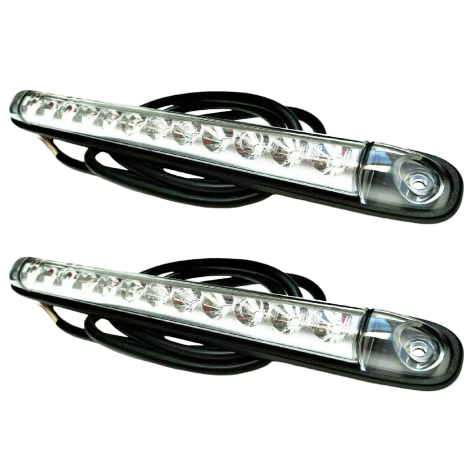 MelTruck® 2x LED Rückleuchte mit Bremsleuchte Positionsleuchte Blinker 12V 24V für Anhänger Wohnmobil beidseitig von MelTruck