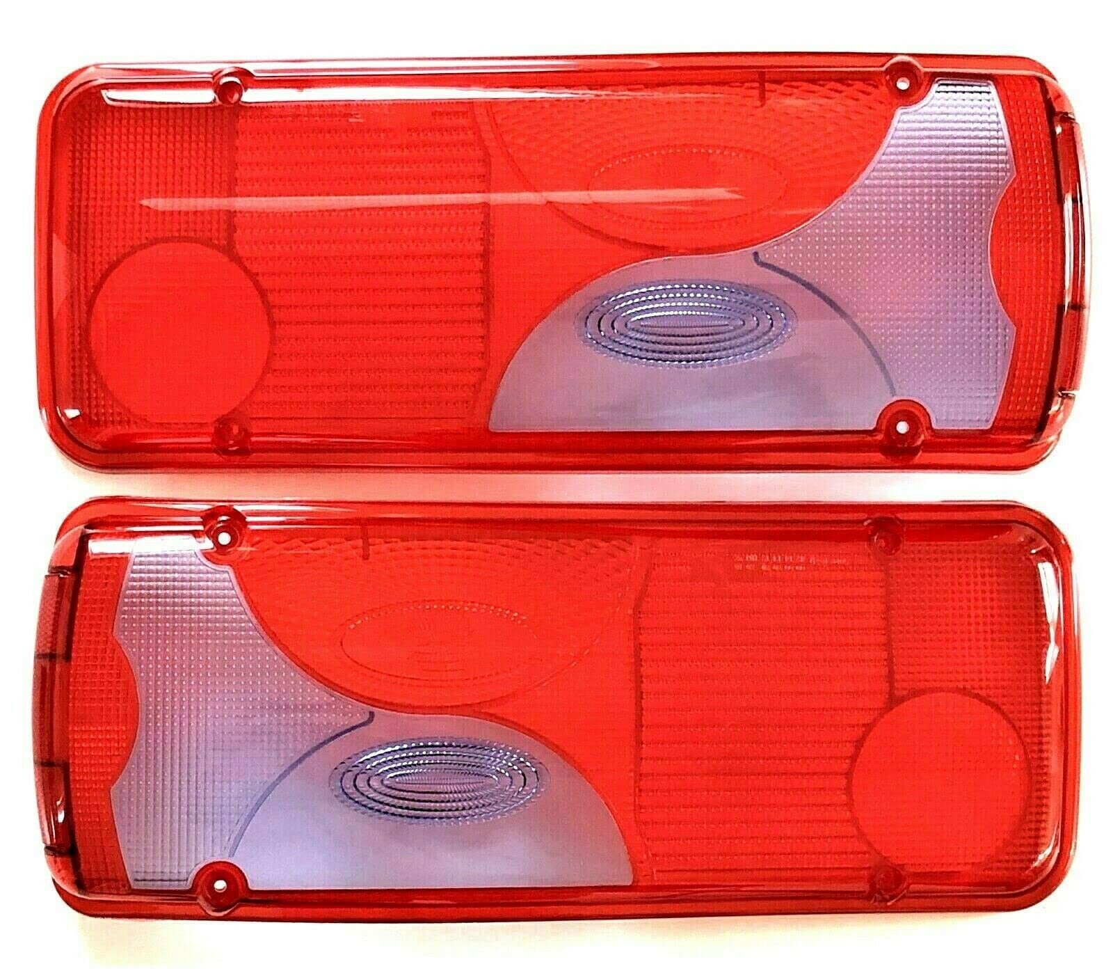 MelTruck® 2x Lichtscheibe Rücklichtglas Heckleuchte für MAN TGA TGL TGM TGX TGS Blau SET von MelTruck
