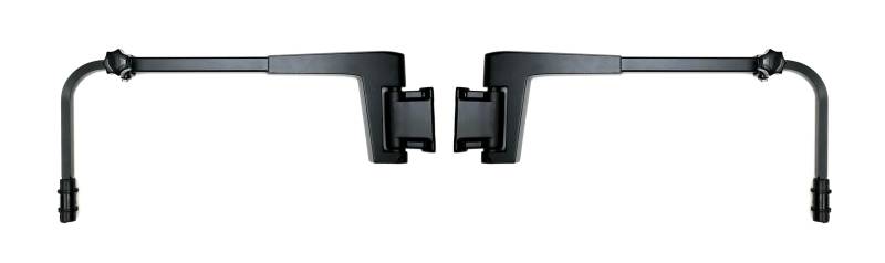 MelTruck® 2x Spiegelhalter OE AL77483 und AL77484, Lange: 480-780 mm, ø17 mm für JD S6000 von MelTruck