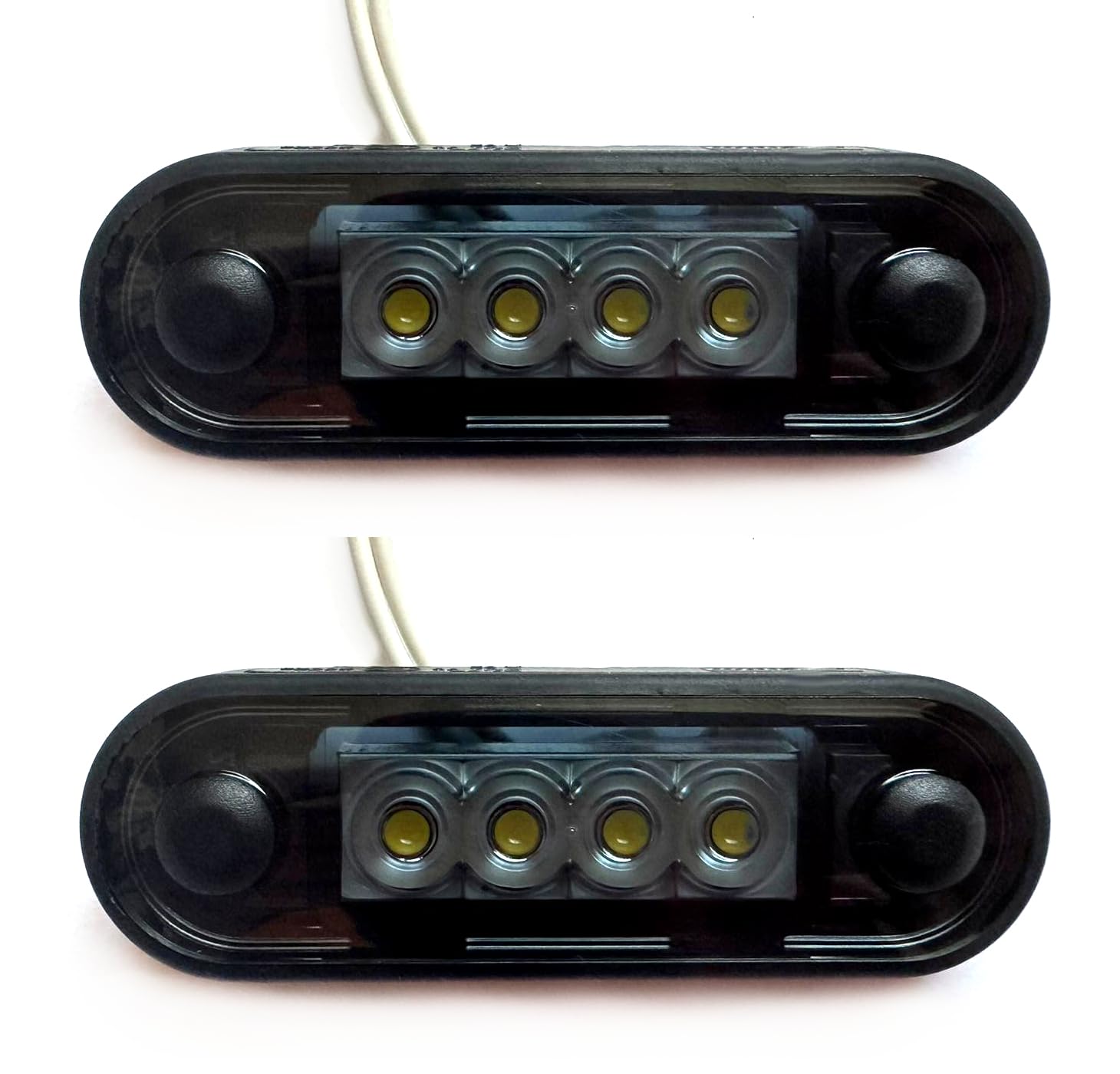 MelTruck® 2x LED Begrenzungsleuchte Umrissleuchte Dunkles E9 für LKW PKW Anhänger EMV von MelTruck