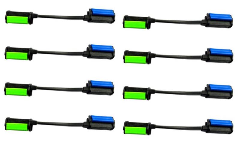 MelTruck® 8X Schnellverbinder mit Flachkabel Kabelverbinder Verbinder PKW Anhänger von MelTruck